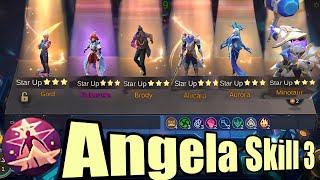 ANGELA SKILL 3 LEGENDARY TRANSFORMATION  BEST COMBO | MAGIC CHESS BEST SYNERGY COMBO TERKUAT