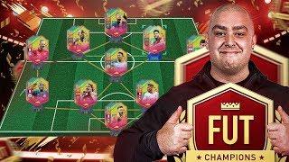 USING A FULL CARNIBALL TEAM IN FUT CHAMPIONS! | FIFA 19 ULTIMATE TEAM