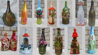 13 ideas for amazing bottle decor. DIY decor