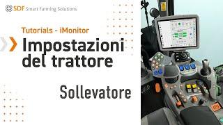 Tutorials - iMonitor | Impostazioni del trattore | EP 02 - Sollevatore