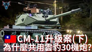 勇虎戰車大改造!!!!   CM-11升級案為什麼不用威力更大的雲豹30砲? 【Dino Brothers Studio】[CC字幕]