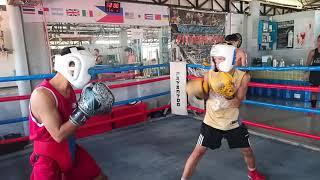 Nher Cordova Boxing Sparring With Buts Losares, August 4,2024