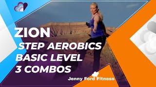 Step Aerobics Basic with 3 Combos | Zion | 29 Minutes | JENNY FORD