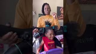 Check out this cool hair dryer!!!! A 2n1 dryer and straightener!! #shorts
