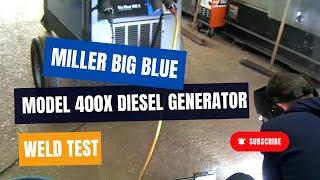 Miller Big Blue 400 X Diesel Welding Generator For Sale at Westermans International