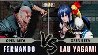 FF:CotW ⭐ FERNANDO (Vox Reaper) vs LAU YAGAMI (Hotaru)⭐Ranked Match - [FATAL FURY: CotW] Day 2