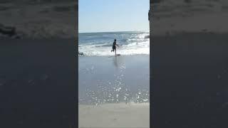 Wave Wrap at the pier @ZapSkimboardsMedia #skimboarding #beach #zap