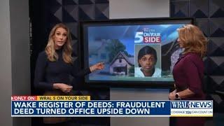 Deed fraud suspect shows up at Wake Co. Register of Deeds again