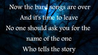 Blind Guardian-The Bard's Song (lyrics)