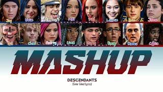 Descendants - Mashup Megamix (Color Coled Lyrics)