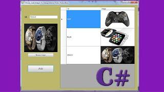 C# Tutorial - How To Add Image To DataGridView From PictureBox In C# [ With Source Code ]