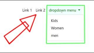How to Create A Bootstrap Dropdown Menu (Navigation Dropdown)