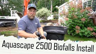 Complete Guide to Aquascape 2500 Biofalls Install!