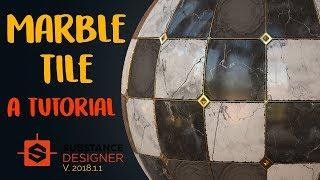 Marble Tile | Beginner Substance Designer Tutorial