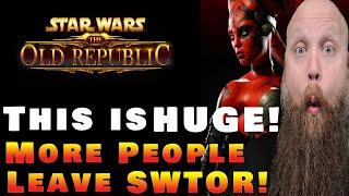 Another Content Creator LEAVES SWTOR! This is BIG! #swtor