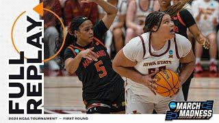 Iowa State vs. Maryland - 2024 NCAA women’s first round | FULL REPLAY