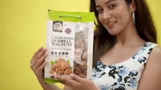 Wonderland Foods Premium California Inshell Walnuts