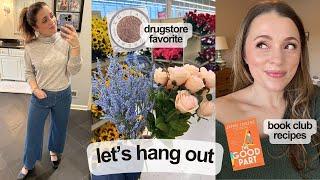 Chill Vlog ️ craft store shopping + haul, easy book club recipes, I need to update you!