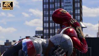 Iron Spider Suit & The Prowler Vs Sandman (NG+) - Marvel’s Spider-Man 2 PS5 Pro Gameplay (4K60FPS)