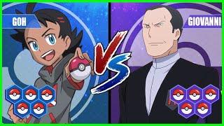 Pokemon Battle Pedia: Goh Vs Giovanni (Team Rocket)