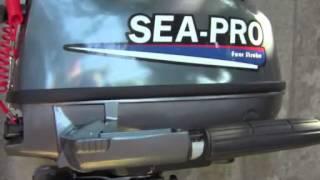 мотор sea pro 5л. с.Обзор мотора новинка четырёхтактный