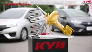 KYB Lowfer sports shock absorber + K-Flex lowdown coil spring