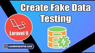 Laravel 9 Example Generate Mock Data Seeder Factory | LARAVEL TUTORIAL