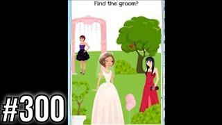 Braindom 2 Riddle Level 300 Find the groom? Gameplay Solution Walkthrough