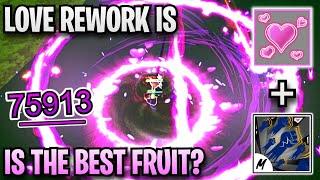 [Godhuman + Love Rework] 2 *NEW* OP LOVE REWORK COMBOS IN BLOX FRUITS... (Blox Fruits)