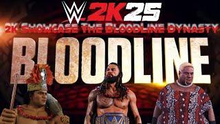 WWE 2K25 2K SHOWCASE THE BLOODLINE DYNASTY