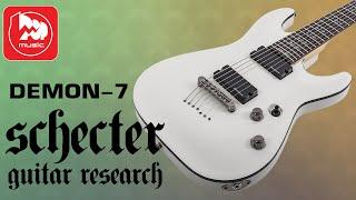 [Eng Sub] SCHECTER Demon-7 seven-string baritone guitar