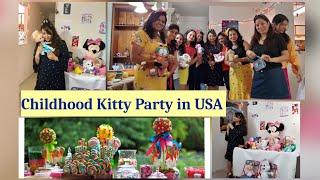 Childhood Theme Party! Kitty Party ! Indian ladies life in USA ! Childhood memories ! VLOG ! Bachpan