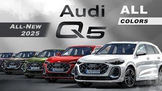 2025 Audi Q5 & SQ5 - All New Colors Preview: How it Looks in White, Green or Black?