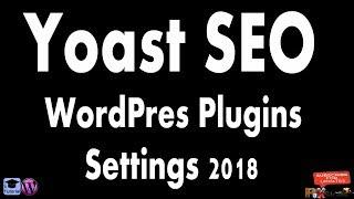 YOAST SEO WordPress Plugin Settings beginners | seo 2018 | Pakskills