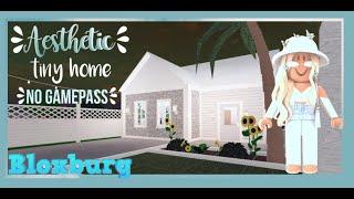 One Story Aesthetic Small Home (NO GAMEPASSES) || Welcome To Bloxburg