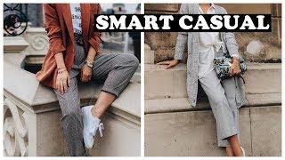 СТИЛЬ SMART CASUAL ДЛЯ ЖЕНЩИН | STREET STYLE ЛЕТО 2020 | смарт кэжуал | мода и стиль 2020 | ooutfits