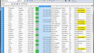 23- Libre Office - Calc, Open Office -- Calc, Excel Tutorial -- Conditional Formatting