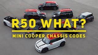 MINI COOPER CHASSIS CODES