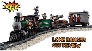 LEGO Lone Ranger Constitution Train Chase 79111 Review - LEGO 79111 with 7 Minifigures