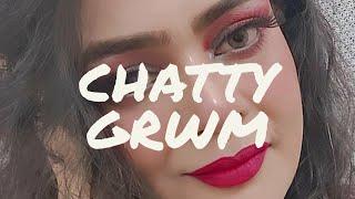 Chatty GRWM Summer Glam Makeup Look Tutorial | EASY & SIMPLE | QUIRKISH QUEEN