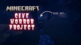 Herobrine is creepy. Minecraft Cave Horror Project modpack