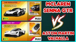 Asphalt 9 - McLaren Senna GTR vs Aston Martin Valhalla | Which is Better? 