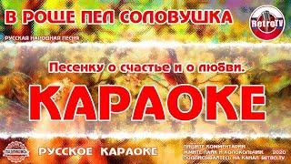 Караоке - "В роще пел соловушка" Русская народная песня