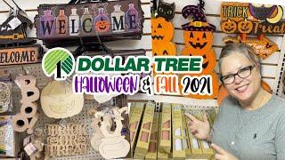  Halloween & Fall 2021 ~ Shop with me DOLLAR TREE and What I Got!! 8.26.2021