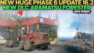 New Huge Phase 6 Update DLC vehicle Aramatsu Forester in SnowRunner Everything You Need to Know