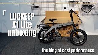 Unboxing  & Testing a FAT TIRE Luckeep X1 Lite