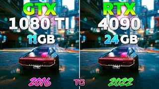 GTX 1080 Ti vs RTX 4090 - 6 Years Difference