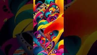 Oops, my periscopes of consciousness are pouring out  #stablediffusion #aiart #trippy