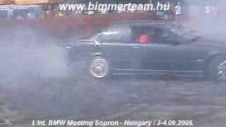 BMW Burn-Out @ BIMMERTEAM.HU MEETING