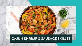 Cajun Shrimp Sausage Skillet